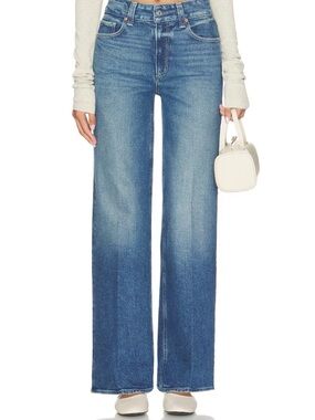 PAIGE Sasha Wide Leg Jean in Walk of Fame
